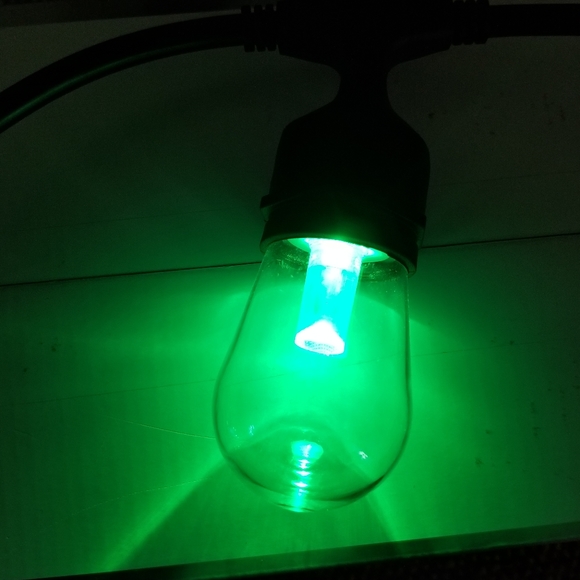 24' colour-changing LED patio light string - Picture 6 of 11